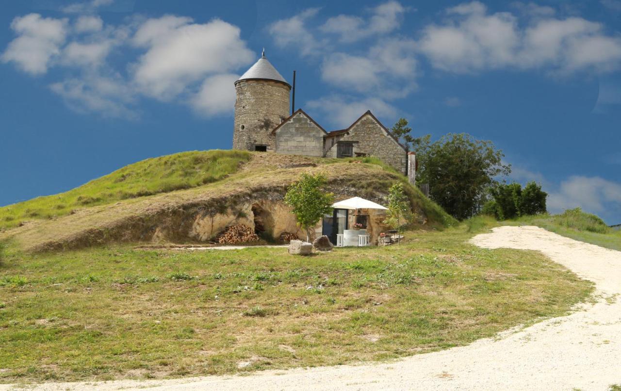 谢尔河畔努瓦耶Le Moulin De La Motte Baudoin别墅 外观 照片