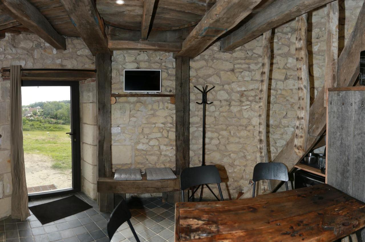 谢尔河畔努瓦耶Le Moulin De La Motte Baudoin别墅 外观 照片